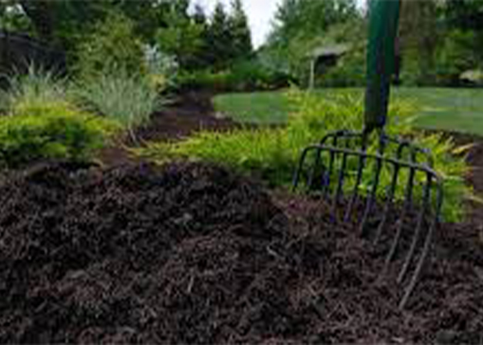 Mulch installation